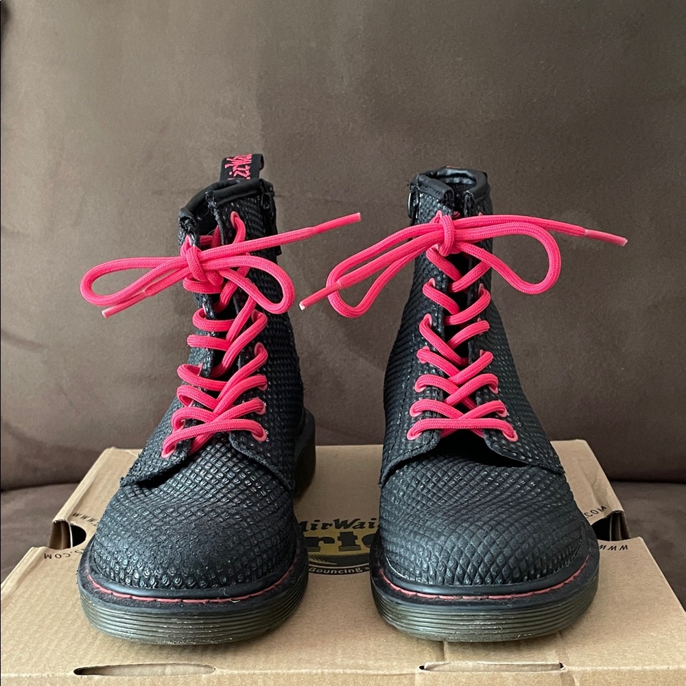 Black and Pink Children’s Boots